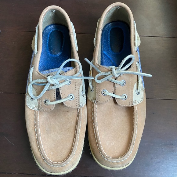 Sperry Sequin Boat Shoes - Picture 2 of 7